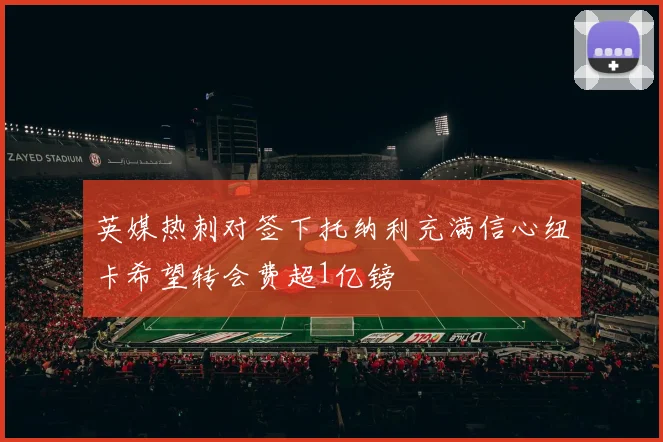 英媒热刺对签下托纳利充满信心纽卡希望转会费超1亿镑